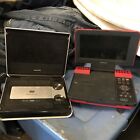 Lot of 2 Vintage DBPower Portable Toshiba And Philips DVD Players