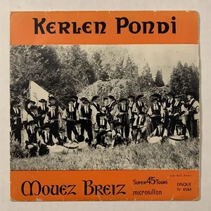 Kerlen Pondi Mouez Breiz EP Vinyl Record 45 7 Inch France French Celtic Breton - Picture 1 of 6