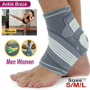 Ankle Support Brace Foot Stabilizer for Plantar Fasciitis Sprain Pain Relief - Picture 1 of 7