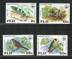 FIJI 397-400, 1979 ESPECIES EN PELIGRO DE EXTINCIÓN, MONTADA SIN MONTAR O NUNCA MONTADA (FIJ161) - Imagen 1 de 1