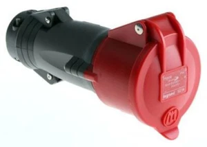 1 x Legrand 16A Red Plastic Industrial Power Socket, IP44 - Picture 1 of 1