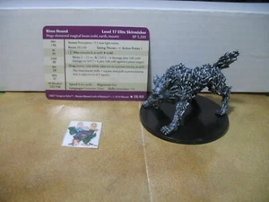 =Dungeons and Dragons DDM4 LORDS OF MADNESS Rime Hound 38/60 mit Karte= - Bild 1 von 1