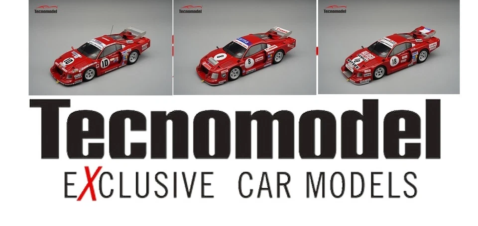 TECNOMODEL 1/43 Resin - Ferrari 308 GTB Turbo Michelotto (3 versioni) - Immagine 1 di 4