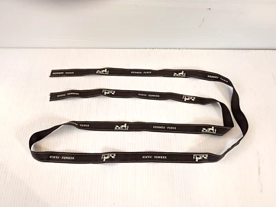 NUEVO Auténtico Hermes Paris Cinta Ancha - 94" x 1" Foto 1 de 2