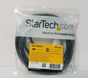 Cable divisor de video StarTech 6 pies DVI-I macho a DVI-D macho y HD15 VGA macho - Imagen 1 de 2