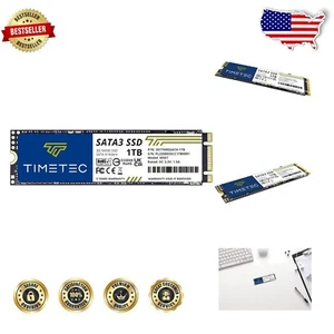 Durable 1TB SSD with SLC Cache Technology - Enhanced Read/Write Speeds for PC - Afbeelding 1 van 11