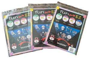 3 Packs of Shrinky Dink Sheets-Bright White-Almond-Frosted Ruff & Ready - Picture 1 of 7