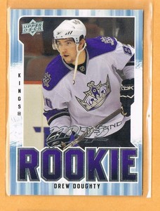 2008-09 Upper Deck MVP Drew Doughty Rookie #367 Los Angeles Kings RC