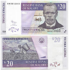 Malawi 20 Kwacha 2009 Banknote UNC P52d