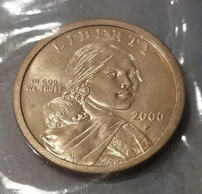 2000-P SACAGAWEA One Dollar US Liberty Coin - Philadelphia Mint - Image 1 of 3