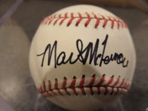 Mark McLemore Autographed Rawlings Baseball - Picture 1 of 2