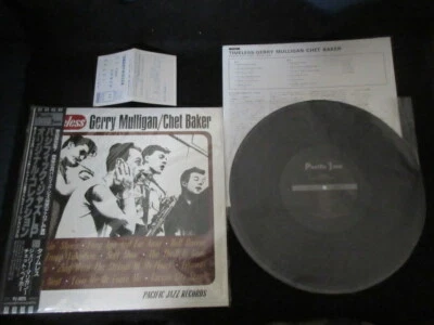 Gerry Mulligan Chet Baker Timeless Japan Promo Vinyl LP w OBI PJ-0075 MONO Jazz - Image 1 of 4