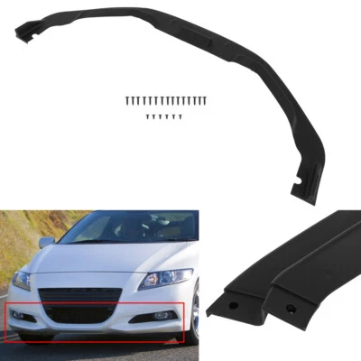 Parachoques delantero negro mate para Honda CR-Z 2011 2012 Foto 1 de 4