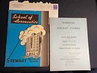Stewart Technical School Of Aeronautics. 1946 Catalogs, Letter Of Interest 