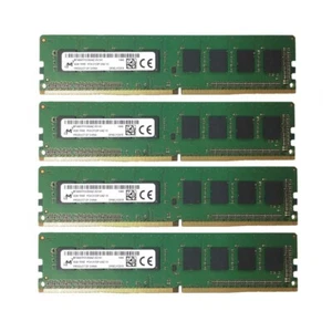 For Micron 4x 4GB 1RX8 DDR4 2133P PC4-17000mhz 288pin 1.2V Desktop Memeoy DIMM#! - Picture 1 of 1
