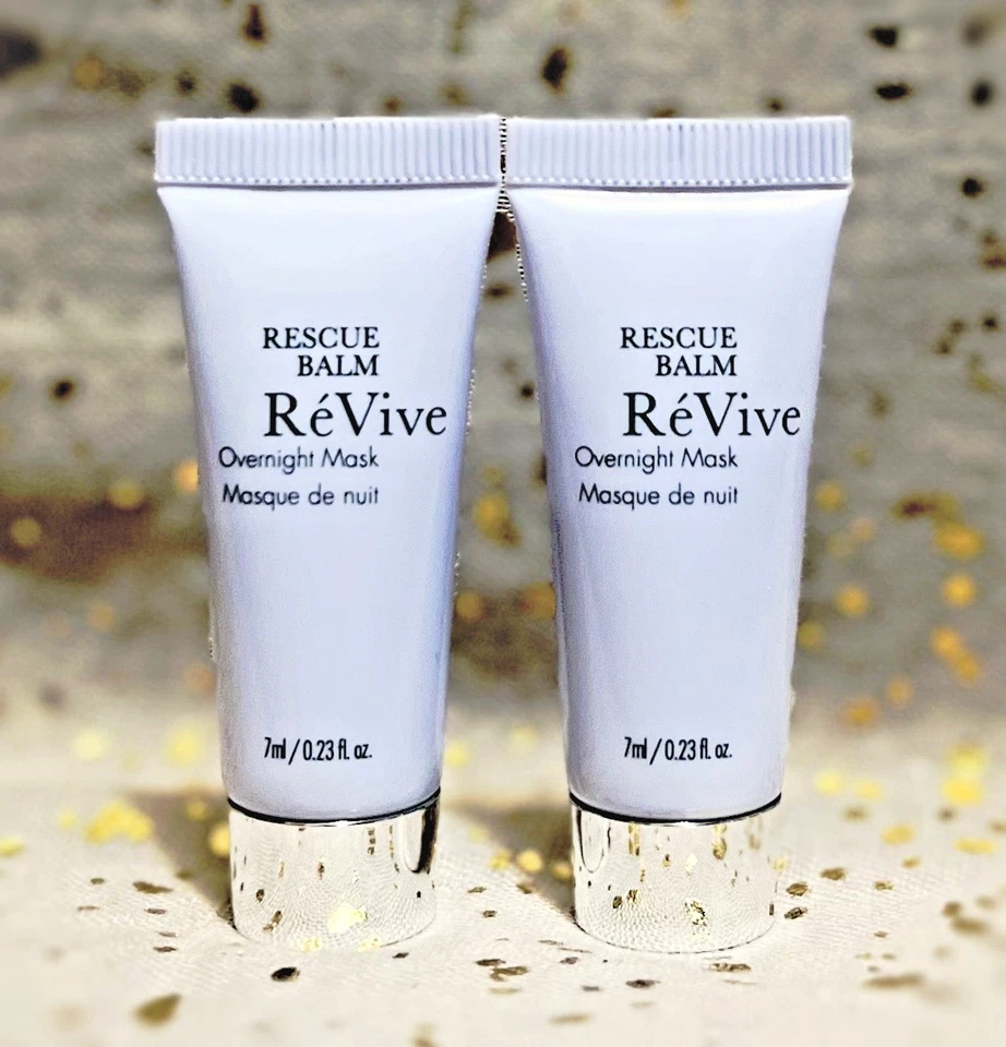 2x~ReVive~Rescue Balm~Overnight Mask~7ml/0.23 fl oz~Mini/Travel Size~NWOB~Sealed - Image 1 of 1