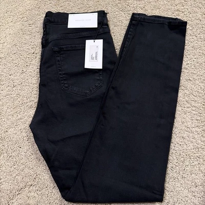 Pantalones de mezclilla Baldwin Kansas City EE. UU. $178 modernos ajustados 34 x 31 humo Foto 1 de 4