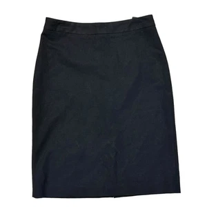 Banana Republic Black Wool Stretch Pencil Skirt Size 8 Made in Italy - Picture 1 of 6