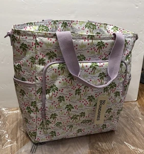 Large Insulated Cooler Tote Bag 19"L×16"H×8"W for Picnic, Lunch,Grocery-Purple - Picture 1 of 9