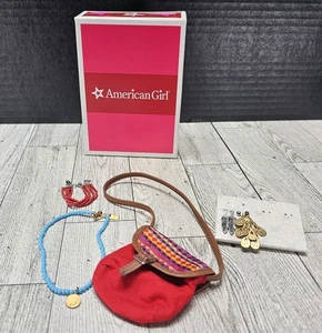 American Girl Doll Saige's Meet Accessories With Box - Complete Set - GOTY 2013 - Picture 1 of 6