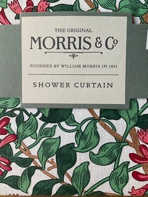 William Morris & Co~Shower Curtain~Original Design~72 x 72 in~100% cotton~NWT~ - Image 1 of 4