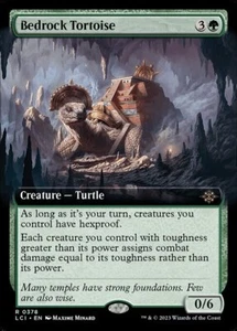 MTG BEDROCK TORTOISE 378 EXC - TESTUGGINE DEL SOSTRATO - LCI X EN - MAGIC - Imagen 1 de 1