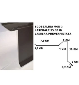 Scossalina Grondaia Laterale Sv 33 Tdm Pezzo Da Mt 2 - Foto 1 di 1