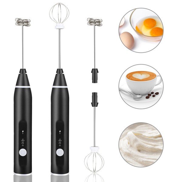 Handheld Electric Milk Frother Foam Maker Whisk Coffee Mixer Stirrer Egg TT Photo Related