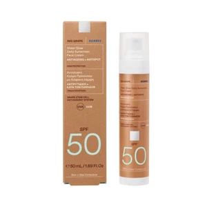 KORRES Red Vine Sunscreen Face Color Illuminate Spf50 50ml - Picture 1 of 1