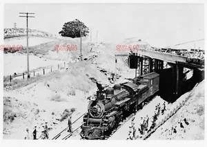 4AA600E RP 1900s/50s? AT&SF SANTA FE RAILROAD 462 LOCO #1239 - Picture 1 of 2