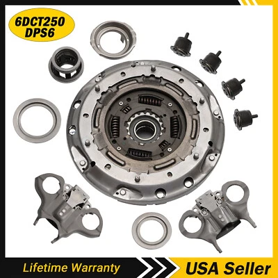 For FORD FOCUS Fiesta 2012- 2019 6DCT250 DPS6 Transmission Dual Clutch Fork Kit - Image 1 of 4