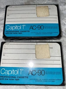 Capitol 1 AC-90 Professional cassette. Sealed-New Very Rare! - Picture 1 of 5