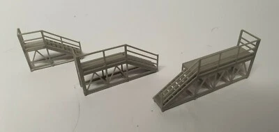 LITPRINTS Model Railway Loco Inspection stairs / Access platform 1.76 OO Gauge Model Kit