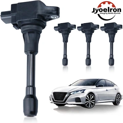 4xIgnition Coils for Nissan Altima Sentra Rogue 2.5L Versa 1.8L 2007-2012 UF549 - Image 1 of 4