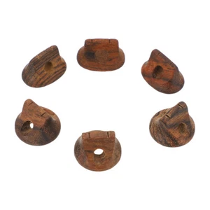 6pcs Erhu Accessories Wooden Guitar Bridge Erhu String Bridge - Picture 1 of 12