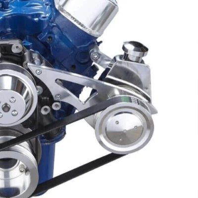 Nuevo soporte de dirección asistida Ford bomba de agua mecánica 289 302 351W SBF triángulo  Foto 1 de 2