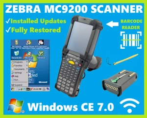 Zebra MC92N0-GA0SYEYA6WR Barcode Scanner 1D Laser, Windows CE 7.0, Battery!🔥⭐ - Picture 1 of 2