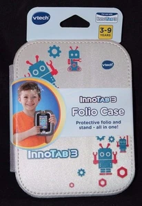 Vtech InnoTab 3 Folio Case Robot Design - Gray - Picture 1 of 3
