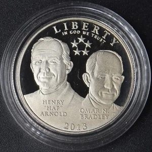 2013-S Proof 5 Star General Modern Commemorative Half Dollar .50C -COINGIANTS- - Picture 1 of 2