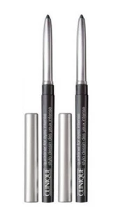 Lot of 2 Clinique Quickliner For Eyes 01 INTENSE BLACK No Box Full Size As Shown - Picture 1 of 10