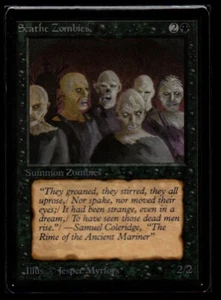 MRM ENGLISH Scathe Zombies NM MTG magic BETA - Picture 1 of 1