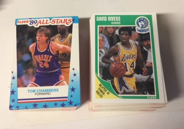 1989-90 Fleer Basketball Singles You Pick - Image 1 of 1