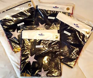 Lote de 4 banderas del estado de Georgia 3'x5' nuevas en bolsas - Imagen 1 de 5