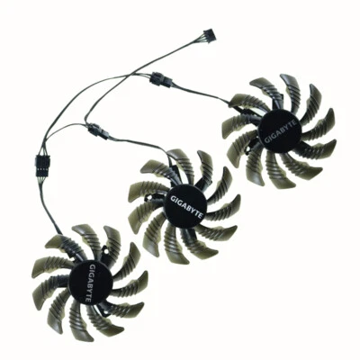 78MM T128010SU PLD08010S12HH Cooling Fan For Gigabyte GTX 1080 Ti Gaming - Image 1 of 2