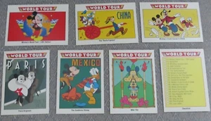 7 Walt Disney World Tour Sammelkarten - Bild 1 von 3