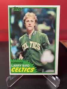 1981-82 Topps - #4 Larry Bird (E5) 