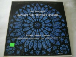 Notre Dame Organa Leoninus and Perotinus Magister VINYL LP ALBUM 1957 EXPERIENCE - Picture 1 of 2