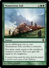 MTG MAGIC THE GATHERING - MOMENTOUS FALL - RISE OF THE ELDRAZI - NEAR MINT!