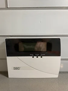 DSC LCD5501Z-433 Fixed Message Keypad With Wireless Receiver (Tested) - Picture 1 of 4