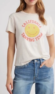 Redone Relaxed Graphic Tee Tanning Team Size M BNWT - Picture 1 of 11